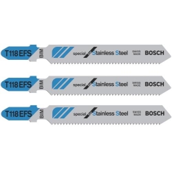 List Ubodne Pile T118 83mm Inox 3/1 Bosch
